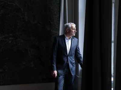 - 11.03.2025 - župan Maribora, Sa&scaron;a Arsenovič//FOTO: Jaka GasarOPOMBA: ZA OBJEKTIV - INTERVJU