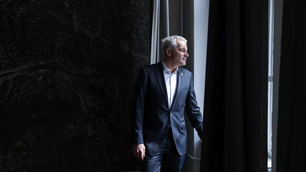 - 11.03.2025 - župan Maribora, Sa&scaron;a Arsenovič//FOTO: Jaka GasarOPOMBA: ZA OBJEKTIV - INTERVJU