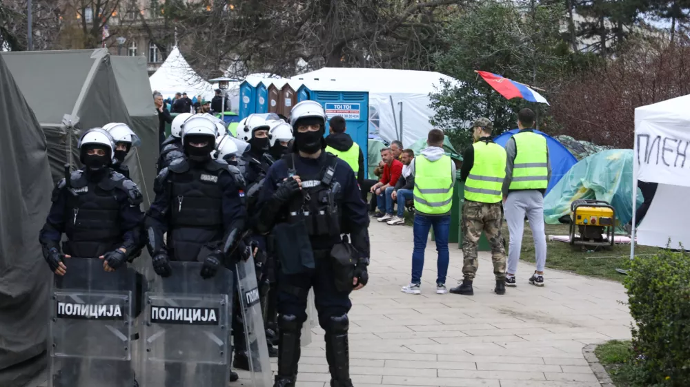 14.3.2025 - Beograd - Srbija&nbsp; - &scaron;tudentski protest&nbsp;Foto: Luka Cjuha