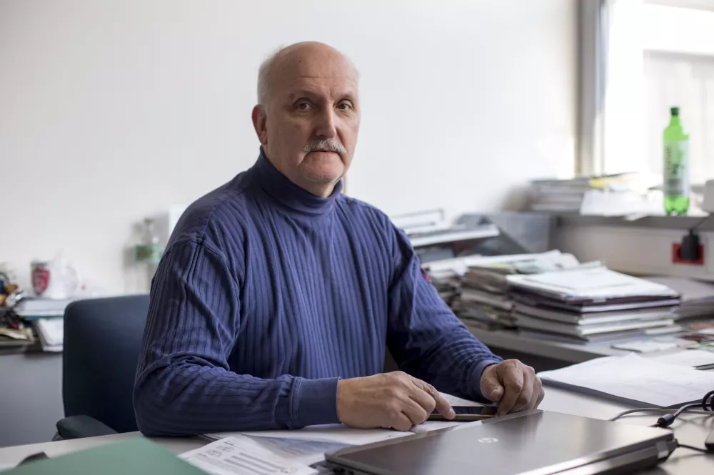 Janez Vodičar, predstojnik In&scaron;tituta za &scaron;port na Fakulteti za &scaron;port Univerze v Ljubljani&nbsp;/ Foto: Matjaž Ru&scaron;t