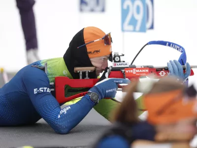 - Jakov Fak,- 07.02.2025. - Trening slovenske Biatlon reprezentance.//FOTO: Bojan Velikonja