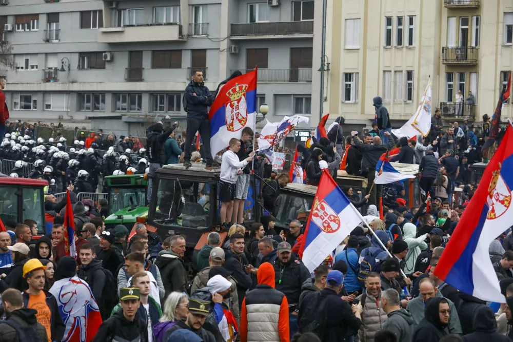 15.3.2025 - Beograd - Srbija - &scaron;tudentski protest veliki sobotni shodFoto: Luka Cjuha