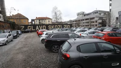 17.03 2025 - Parkiri&scaron;če - parcela za zdravstveni dom ljubljanaFoto: Luka Cjuha