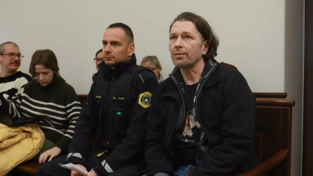 19.02.2025 - sodi&scaron;če, obtoženi Gregor FincFoto: Tomaž Skale