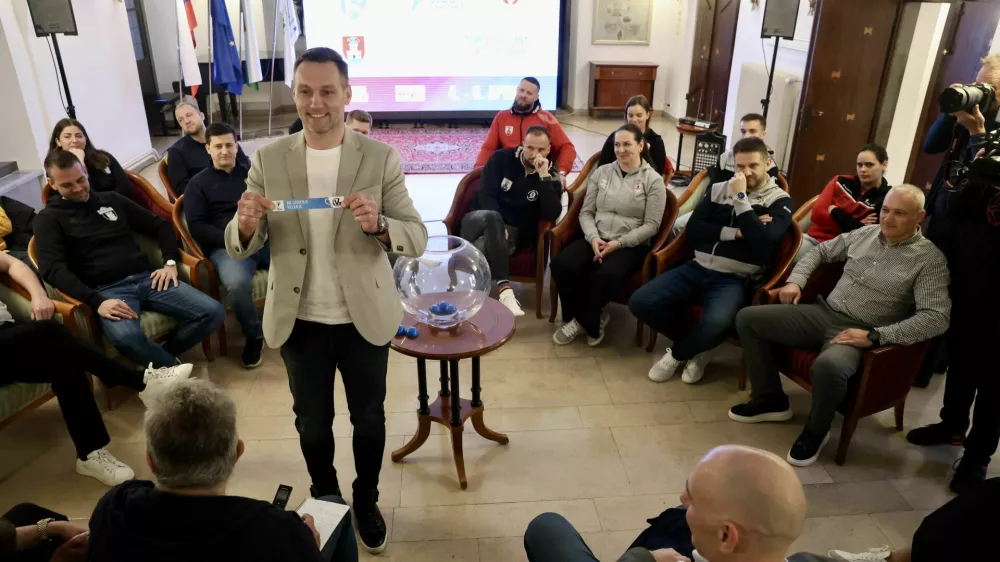 rokomet, žreb, pokal slovenije, ljubljana, luka žvižej