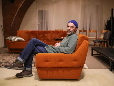 - 18.03.2025. - Tomi Janežič, gledali&scaron;ki režiser in redniprofesor na AGRFT.//FOTO: Bojan Velikonja