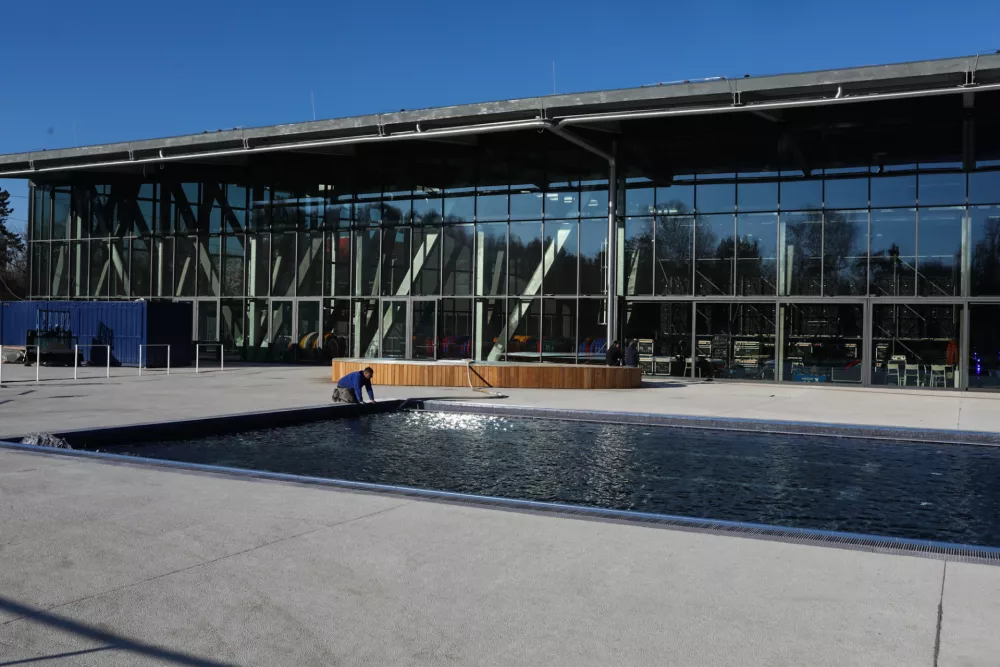 18.03.2025. Bazen Ilirija- kopali&scaron;če Ilirija - zunanji otro&scaron;ki bazen. Foto: Bojan Velikonja