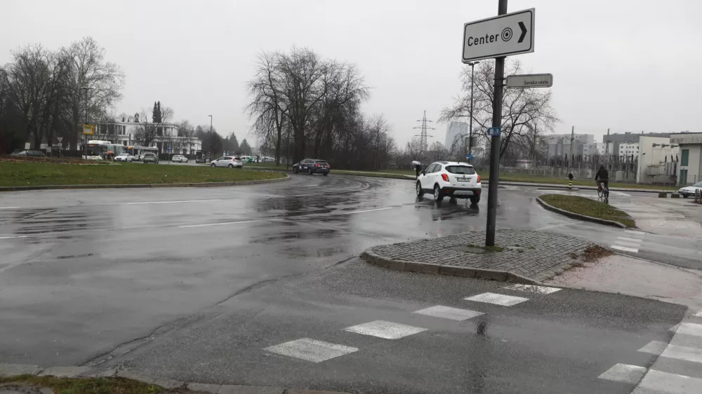 10.03.2025 - Rondo - Krožno križi&scaron;če ŽaleFoto: Luka Cjuha