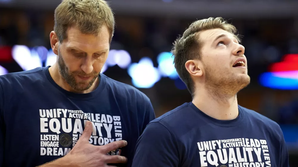 Dirk Nowitzki je bil &scaron;okiran nad prodajo Luke&nbsp;Dončića / Foto: Profimedia