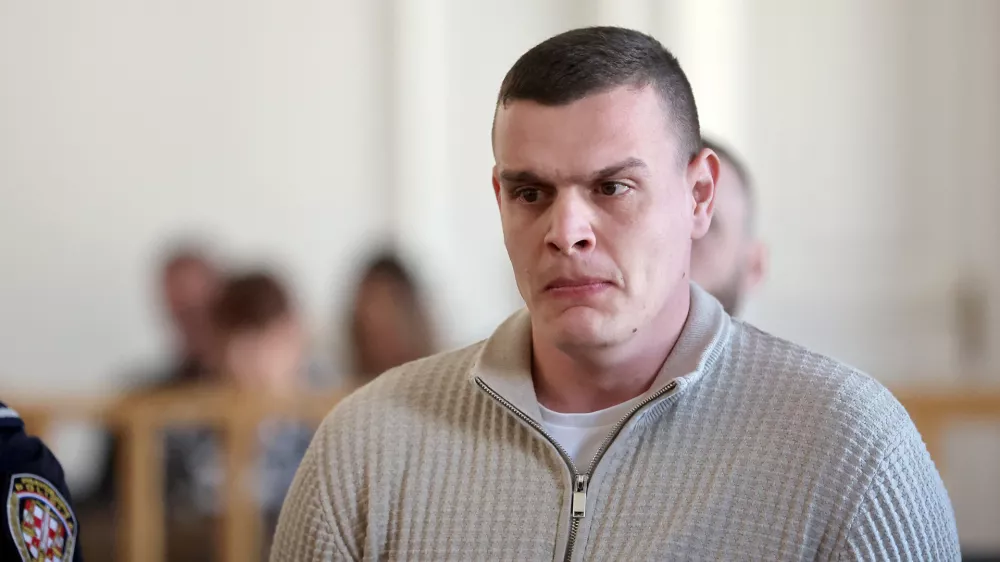 20.03.2025., Zagreb - Izricanje presude Marku Smazilu, bivsem policajcu, koji je osumnjicen za ubojstvo Mihaele Berak iz njegovog sluzbenog pistolja 20. rujna 2023. godine. Photo: Davor Javorovic/PIXSELL