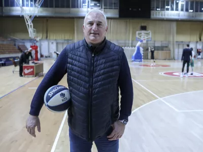 - 04.11.2022 - Sa&scaron;a Dončić, nekdanji ko&scaron;arkar in trener //FOTO: Jaka Gasar