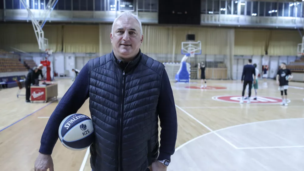 - 04.11.2022 - Sa&scaron;a Dončić, nekdanji ko&scaron;arkar in trener //FOTO: Jaka Gasar