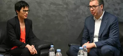 Marta Kos Aleksandar Vučić