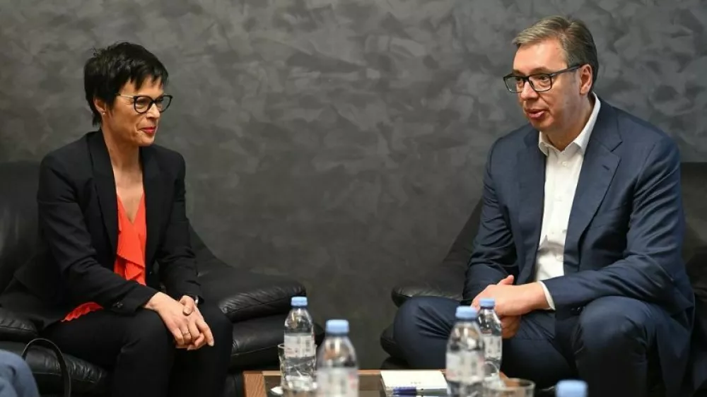 Marta Kos Aleksandar Vučić