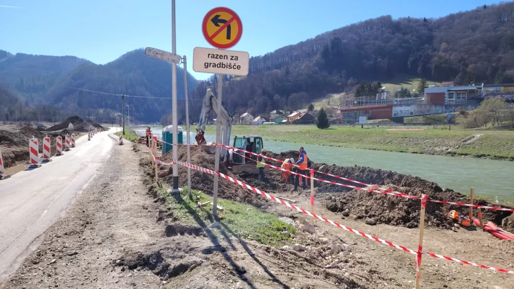 Protipoplavni ukrpi Polule, Celje