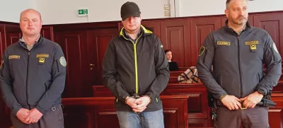 Umor Stražišče soočenje obtoženih