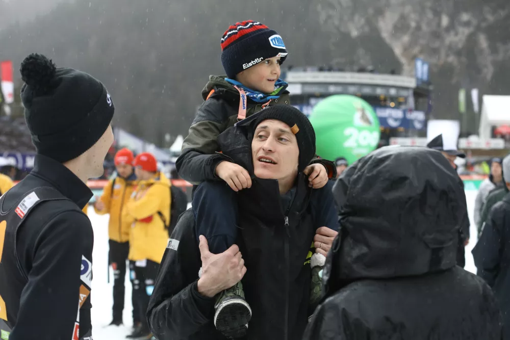 Peter Prevc29.03.2025 - finale svetovnega pokala v smučarskih skokih, mo&scaron;ki, ekipna tekma; PLANICA 2025 - Foto: Luka Cjuha / Foto: Luka Cjuha