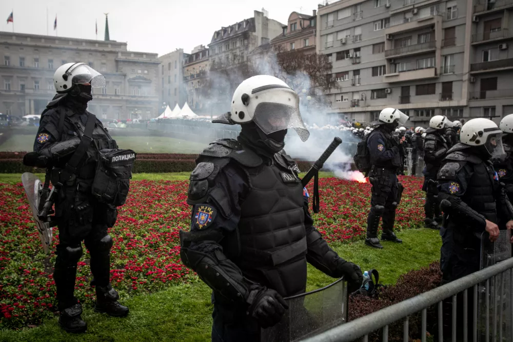 15.3.2025 - Beograd - Srbija - &scaron;tudentski protest - največji shod v zgodovini SrbijeFoto: Luka Cjuha