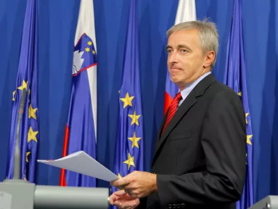 Ljubljana, vlada. Minister za pravosodje Ales Zalar na novinarski konferenci po redni seji vlade. Foto: Daniel Novakovic/STA