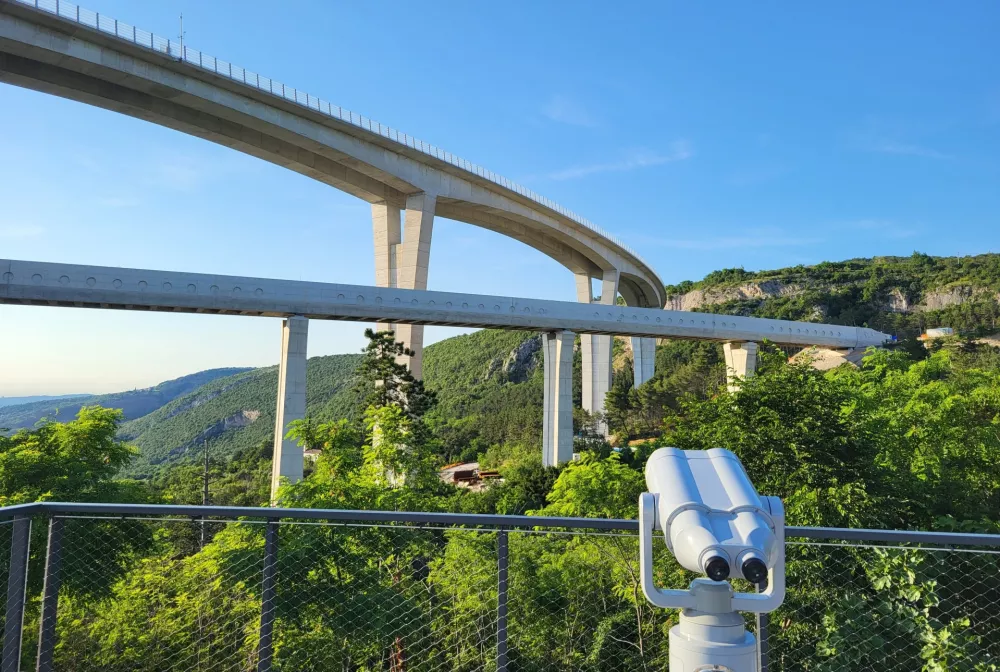 viadukt gabrovica drugi tir in avtocestni viadukt črni kal 