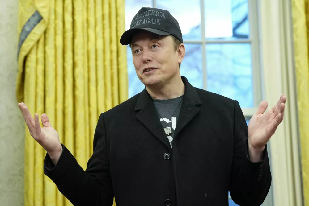Elon Musk  in the Oval Office at the White House,  / Foto: AP