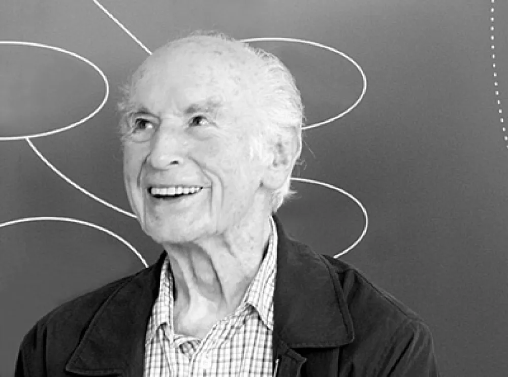 Albert Hofmann v Helmhaus Z&uuml;rich leta 2006 / Foto: Wikipedija / Foto: Stefan Pangritz