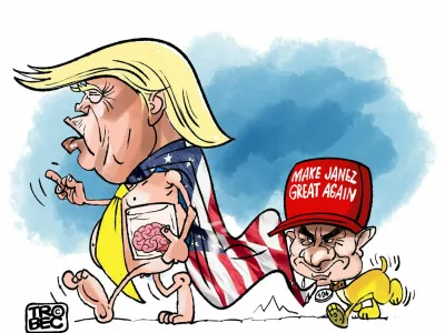 Ilustracija Jože Trobec / Foto: Jože Trobec