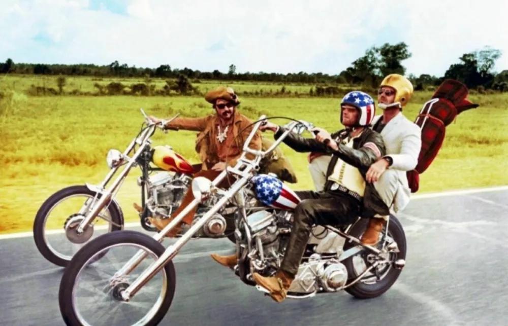 Harley-Davidson iz filma Goli v sedlu naj bi se prodal za 1,35 milijona dolarjev, a naj bi nato nakup preklicali, ker so se pojavili dvomi o avtentičnosti. / Foto: Youtube