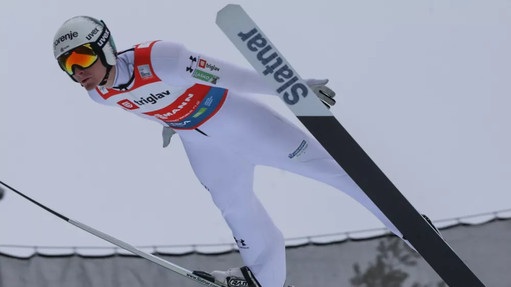 Domen Prevc - 27.03.2025. - Finale Svetovnega pokala v poletih. Planica 2025. Foto: Bojan Velikonja