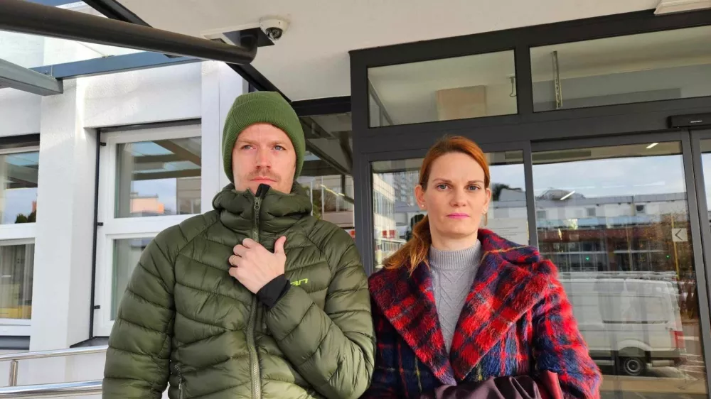 Nejc Kuhar, ki ga zastopa odvetnica Mina Krži&scaron;nik, je prepričan, da v njegovem ravnanju ni bilo nobene napake. Foto: Damijana Ži&scaron;t, Večer