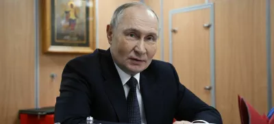 Russian President Vladimir Putin visits a nuclear-powered submarine Arkhangelsk, in Murmansk, Russia March 27, 2025. Sputnik/Kirill Zykov/Pool via REUTERS ATTENTION EDITORS - THIS IMAGE WAS PROVIDED BY A THIRD PARTY.