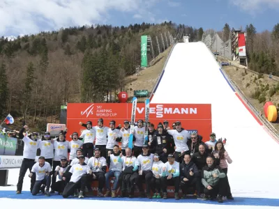 30.03.2025 - finale svetovnega pokala v smučarskih skokih, mo&scaron;ki, posamična tekma; PLANICA 2025Foto: Luka Cjuha