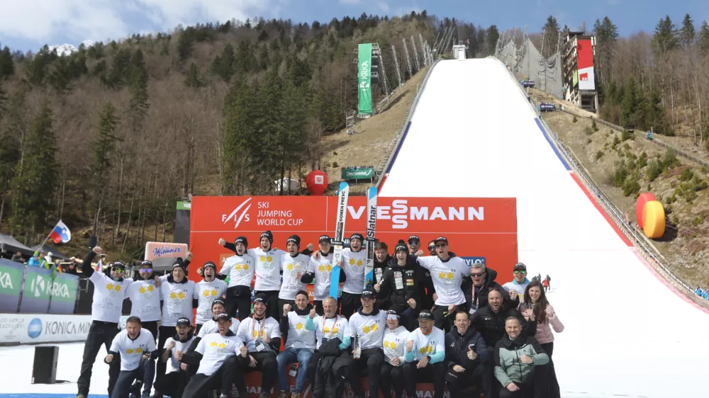 30.03.2025 - finale svetovnega pokala v smučarskih skokih, mo&scaron;ki, posamična tekma; PLANICA 2025Foto: Luka Cjuha