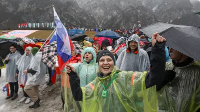 29.03.2025 - finale svetovnega pokala v smučarskih skokih, mo&scaron;ki, ekipna tekma; PLANICA 2025 - Foto: Luka Cjuha