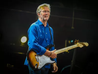 Eric Clapton performs live at the Royal Albert HallFeaturing: Eric ClaptonWhere: London, United KingdomWhen: 18 May 2015Credit: Danny Clifford/Hottwire.net/WENN.com