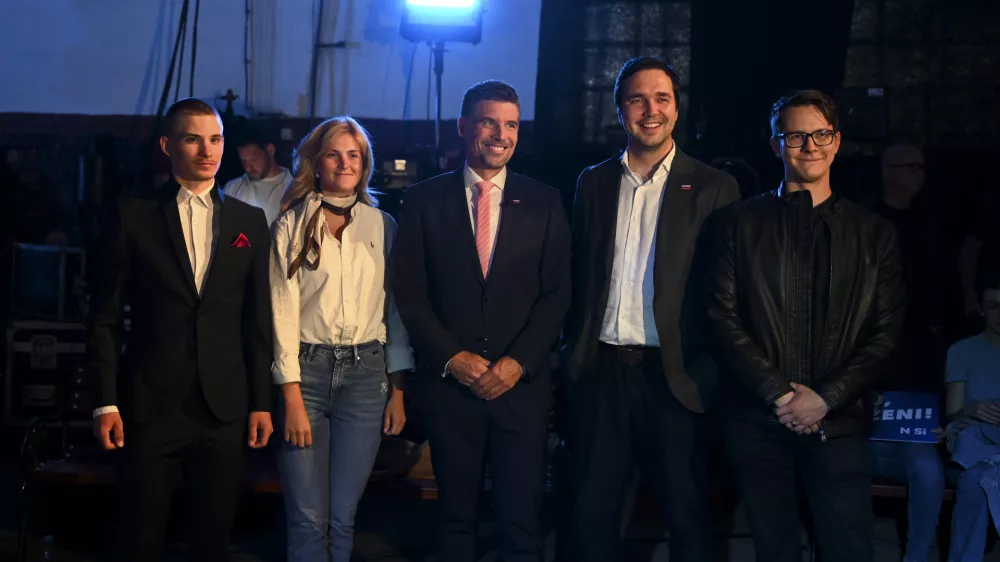 Peter GregorčičSLS- 03.06.2024 - predvolilno soočenje predstavnikov osmih kandidatnih list, ki kandidirajo na evropskih volitvah; POP TV, LJUBLJANA