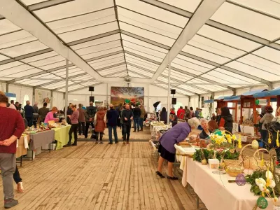 Velikonočni sejem bo potekal v prireditvenem &scaron;otoru v Snoviku. F TD Tuhinjska dolina