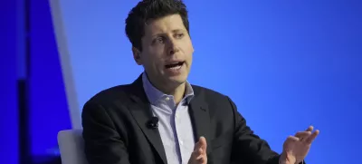 File - Sam Altman participates in a discussion during the Asia-Pacific Economic Cooperation (APEC) CEO Summit, Thursday, Nov. 16, 2023, in San Francisco. Microsoft has announced that it's hired Sam Altman and another architect of ChatGPT maker OpenAI after they unexpectedly departed the company days earlier in a corporate shakeup that shocked the artificial intelligence world. Microsoft Chairman and CEO Satya Nadella also tweeted Monday, Nov. 20, 2023 that the major investor in the chatbot that kicked off the generative AI craze is committed to its partnership with OpenAI. (AP Photo/Eric Risberg, File)