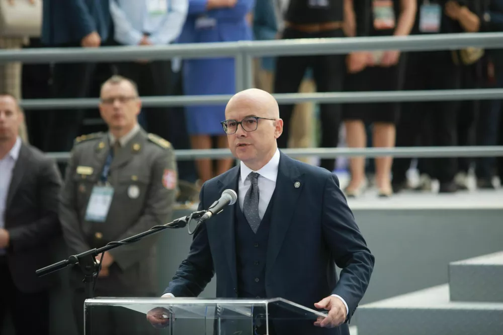 25, September, 2023, Belgrade - The 11th international arms and military equipment fair "PARTNER 2023" will be held from September 25 to 28 at the Belgrade Fair. Milos Vucevic. Photo: Milos Tesic/ATAImages25, septembar, 2023, Beograd - 11. medjunarodni sajam naoruzanja i vojne opreme "PARTNER 2023" bice odrzan od 25. do 28. septembra na Beogradskom sajmu. Photo: Milos Tesic/ATAImages Photo: Milos Tesic/ATAImages/PIXSELL