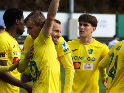 - 1. gol.16.03.2025. - Nogomet 1. liga Telemah. NK Bravo - NK Domžale.//FOTO: Bojan Velikonja