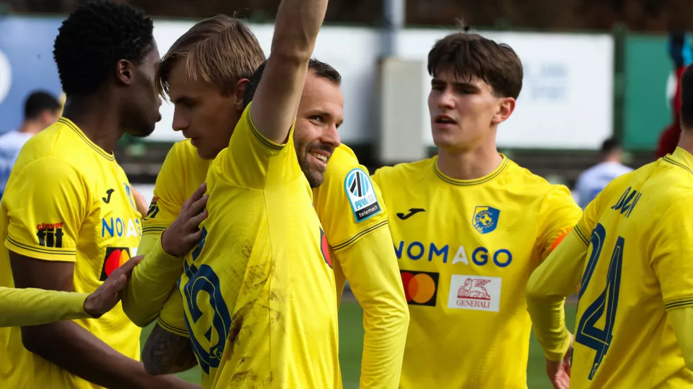 - 1. gol.16.03.2025. - Nogomet 1. liga Telemah. NK Bravo - NK Domžale.//FOTO: Bojan Velikonja