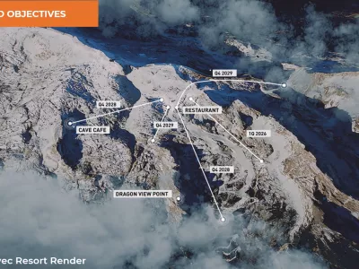 Ponudba investitorjev in dodatna pojasnila, ki smo jih pridobili, razkrivajo, da si želijo že prihodnjo zimo znova obuditi smučanje na Kaninu. Foto: CDC Group