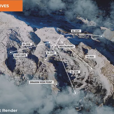 Ponudba investitorjev in dodatna pojasnila, ki smo jih pridobili, razkrivajo, da si želijo že prihodnjo zimo znova obuditi smučanje na Kaninu. Foto: CDC Group