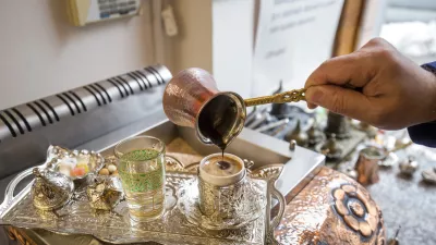 - 6.2.2018 - tur&scaron;ka trgovina Vanila - tur&scaron;ka kava, kuhanje kaveFOTO: Matjaž Ru&scaron;t