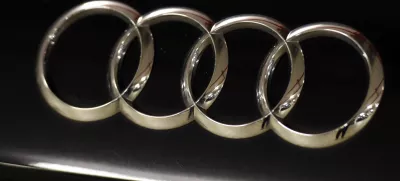 FILED - 28 June 2016, North Rhine-Westphalia, Duesseldorf: Rings of the Audi logo are seen in a garage in Duesseldorf. Photo: Caroline SeidSeidel-Dißmannel/dpa