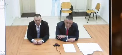 11.04.2025 Obtožena Špela Kovač in Dino Muzaferovič, nasilništvo, izsiljevanje, zatajitev.FOTO: Nik Erik Neubauer