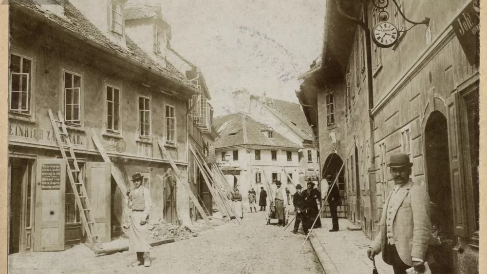 Ljubljanski potres 1894 F Zgodovinski arhiv Ljubljana