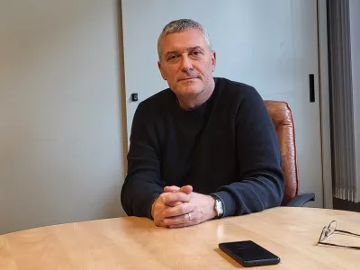 Andrej &Scaron;ik, direktor Slovenskega deželnega gospodarskega združenja / Foto: Katja Gle&scaron;čič 