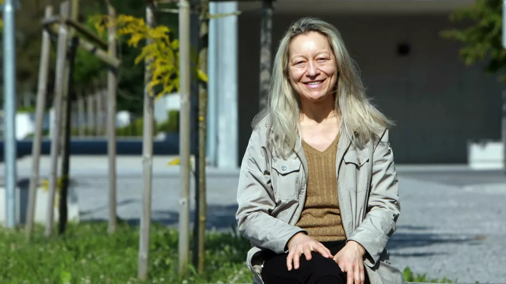 15.05.2025 - Anamarija Slabe, &scaron;olski ekovrtoviFoto: Tomaž Skale / Foto: 