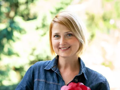 Nina Žitek, slovensko dru&scaron;tvo Transplant / Foto: Miran Jur&scaron;ič